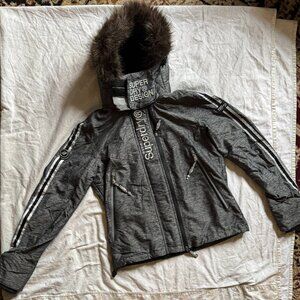 Superdry Medium Silver-Grey Jacket